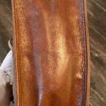 East West Leather Fringe Bag Brown Photo 12