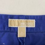 Michael Kors EUC MICHAEL Michael‎ Kors women’s blue khaki casual pocket shorts summer 6 Photo 4