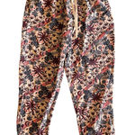Scotch & Soda Floral Print Track Pants, Size L elastic Waist tie pull on Photo 0