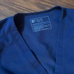 FIGS Womens Navy Blue  Scrub Set Photo 1