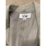 Le Suit  Jacket Long Sleeve 3 Button Women's 10 Lined Collared Padded Shoulders Photo 9