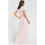 Show Me Your Mumu  Geneva V-Neck A-Line Crepe Gown Rose Size XS New With Tags Photo 2