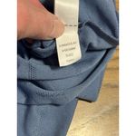 Athleta  Floral‎ Blue Essential V-neck Mesh Trim Short Sleeve T-Shirt size XS NWT Photo 11