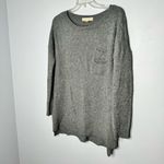 Lovestitch  gray tunic sweater size small Photo 1