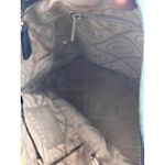 Brighton  Snakeskin‎ Leather Crossbody Bag Silver Hardware Green Blue Hobo Purse Photo 13