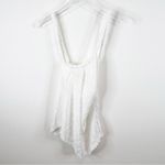Free People NWT Mykonos Draped Tank Top S White Photo 2