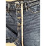 Old Navy  Rockstar Super Skinny High Rise Button Fly Jeans Dark Wash Size 6 Photo 8