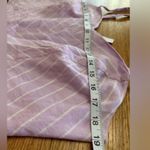 Lane Bryant NWT purple and white striped linen cami crop top smocked back sz14W Photo 8