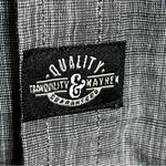 Best In Show Chambray & Teal Long Sleeve‎ Button Front Shirt Women's Size Large Gray Photo 2