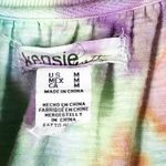 Kensie Medium Jacket Carnival Camouflage Handmade Tie Dye Yellow Purple 243 Photo 8