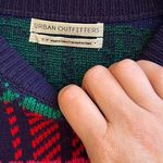 Urban Outfitters  UO andi multicolor plaid sweater size small Photo 1