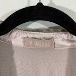 CP Shades  Green Alana V-neck Wash Velvet Rayon & Silk Button Up Blouse Size S Photo 3