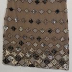 Alice + Olivia  Vista Beaded Dress Retro Flapper Sparkle Mini Sz 8 Photo 3