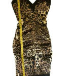 Cache  Animal Print Leopard Formal Dresses for Women’s Size 4. D11 Photo 14