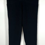 Herve Leger  Women's Black V Waist‎ Slim Fit Cropped Capri Trousers Leggings XS Photo 0