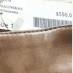 Thierry Mugler satin wide leg pants 90’s vintage Gold Size 10 Photo 12