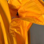 Vintage Glod Trench raincoat statement belted woman’s sz 7/8 Gold Photo 11