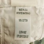 Citizens of Humanity  white slightly distressed denim mini skirt. Size 26 Photo 8