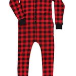 Couple/pair Bear Cheeks Adult Plaid Onesie Flapjack M/L Size L Photo 0