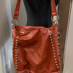 Imoshion  Faux‎ Leather Burnt Orange Terracotta Fringe Boho Western Shoulder Bag Photo 0