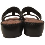 Dr. Scholls  Leather Betty Double Air Pillo Slip On Sandal Black 6.5 Photo 9