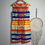 Anthropologie ANTHRO Tabitha Multi‎ Stripe Totem Shift Dress 6 Photo 2