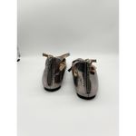 Lane Bryant Women's Sparkle Sandals Multi Strap Metallic Size 10 Flats Photo 2