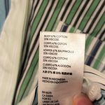 Anthropologie  Maeve Alix Henley Button Down Shirt Tunic Poplin Size XS Photo 10