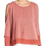 Anthropologie ‎ Anamá brand cold shoulder sweatshirt size small Photo 0