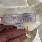 1. State  | White Sheer Back Tank Top Sz M Photo 6