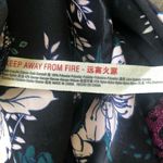 Free People NEW ‎ Black Love Letter Floral Lace Wide Leg Romper/Jumpsuit Size XS Photo 6