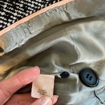 J.Crew  Black White Tweed Herringbone Blazer Fully Lined Size 4 CS Photo 4