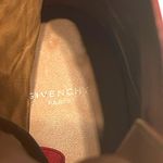 Givenchy  red suede moto combat boots Photo 4