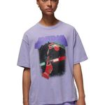 Jordan NWT WMNS Heritage Tee "Light Purple" XL Loose Fit Photo 1