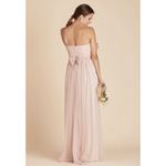 Birdy Grey NWT  Christina Convertible Vintage Blush Pink Tulle Maxi Dress Photo 2