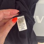 BP  Classic Black Scoop Neck Long Sleeve Hi-Low Hem Tee Shirt Size Small Photo 7