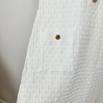 J.Crew Textured Lady Sweater Dress White Preppy Classic Stretch Knit Small NWT Photo 10