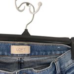 Loft Outlet Women's Size 10 Boyfriend Paint Splatter Cropped Jeans Photo 3