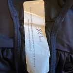 J.Crew  Womens One Piece Swimsuit Square Neck Ruched Navy Blue Swim NWOT Size 16 Photo 9