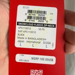 NWT Atomic White & Black Snowcloud Fleece Zip Photo 7