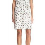 The Kooples  Silk Flounce Ruffle Sleeve Feather Mini Dress Photo 0