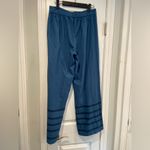 Outerknown NWT  Size S Blue Cotton Elastic Waist Pull On Wide Leg Beach Pants Photo 3