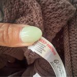 Free People  Hailee Sweater Jumper Brown‎ Women’s SIZE XS Photo 3