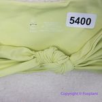 Stone Fox Swim NEW  x Free People lele knotted bandeau bikini top,‎ size M Photo 8