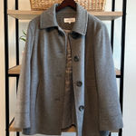 Calvin Klein  Wool Blend Gray Pocket Peacoat, 14 Photo 0