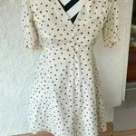 Madewell Silk Clover milk maid style button-front dress in Fresh Strawberries; 2 Photo 0