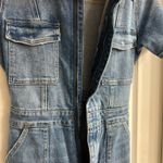 Good American  Women's Blue Denim Jumpsuit Photo 9