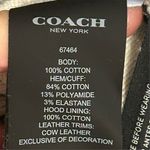 Coach Women's Gray Hoodie Sweatshirt Size L with Pockets Photo 10