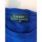 Lauren Ralph Lauren Blue Crew Neck Short Sleeve‎ Tee Shirt Size M Size M Photo 4
