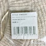 Vince Camuto Shaker Stitch Sweater Vest Malted Large NWT Photo 3